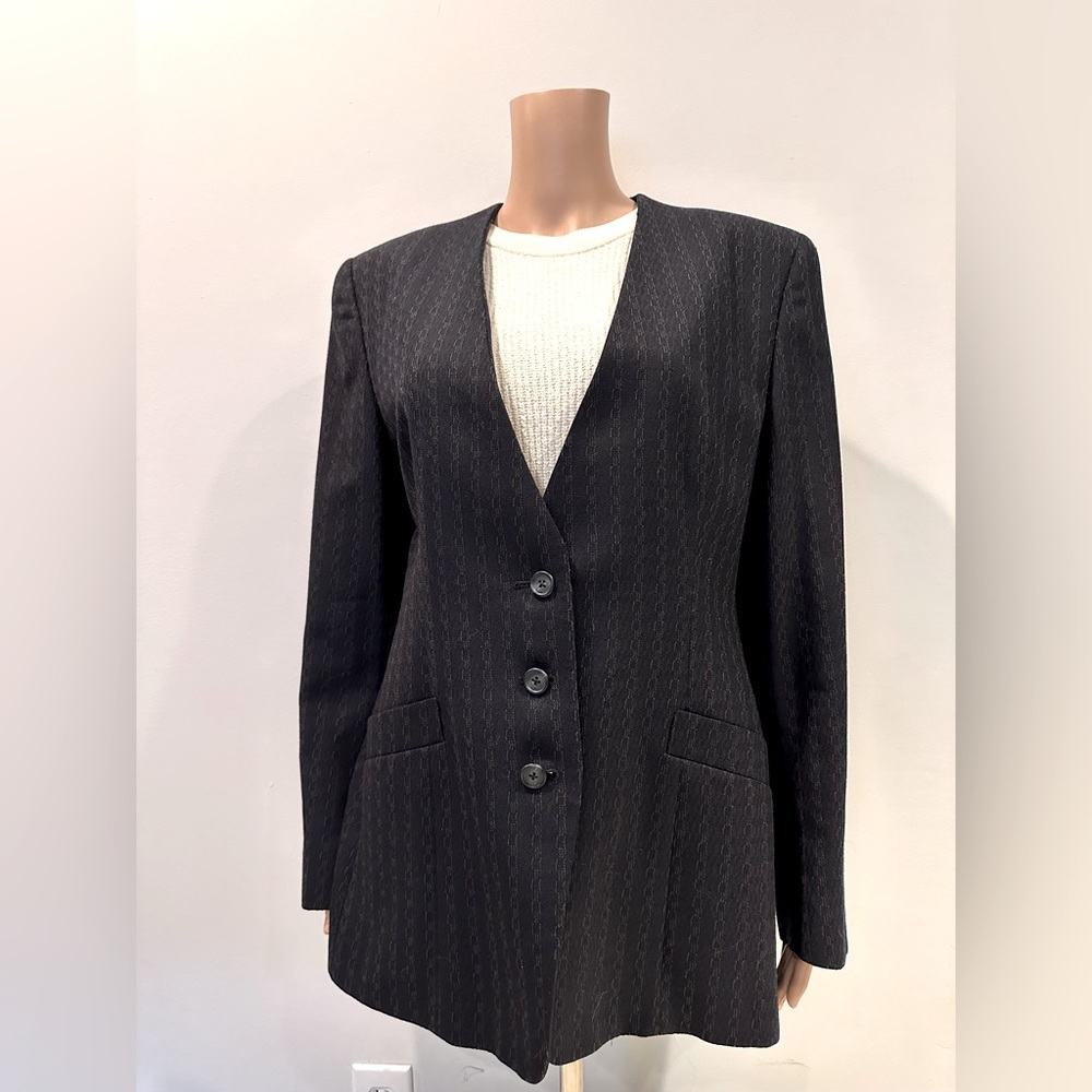 The Ragalia Collection Vintage Women's Wool Jacket in Navy
